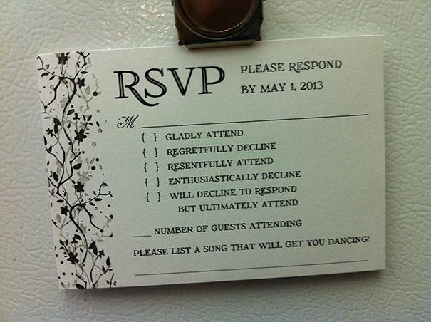 9 Hilarious Wedding Invitations That Simply Can’t Be Ignored