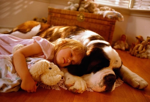 Dogs And Children Have A Special Bond