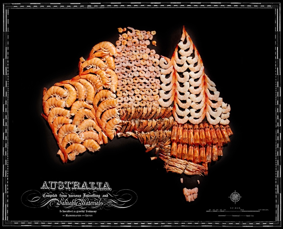 11 Maps Of Countries And Continents Made From Their Iconic Foods