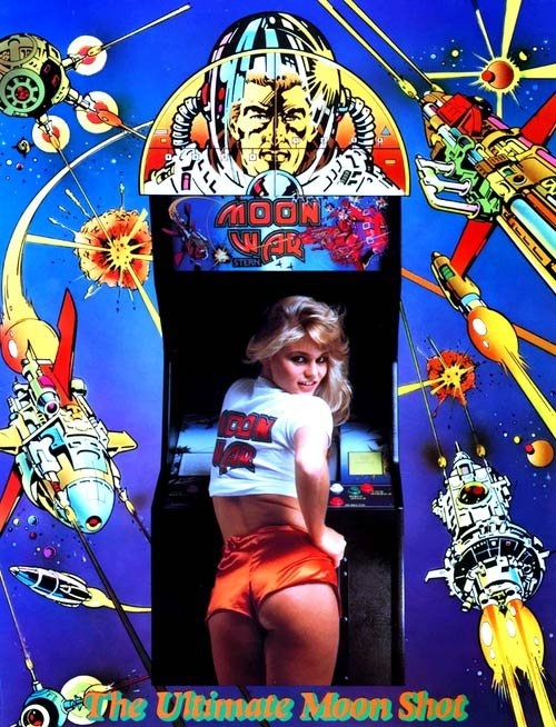 26 Wonderfully Campy Arcade Machine Posters From 80s