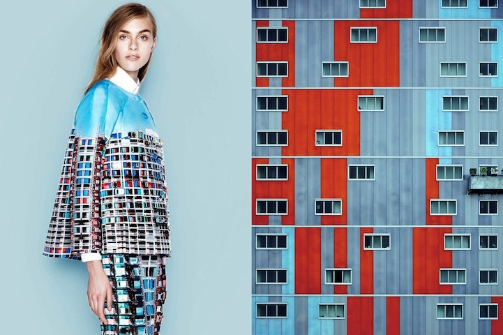 Fashion Photos Matched Perfectly with Artistic Images