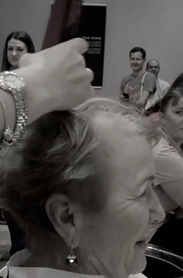 A Group Of Women Surprised Their Friend With Breast Cancer By Shaving 