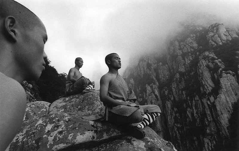 The monks of the Shaolin Temple