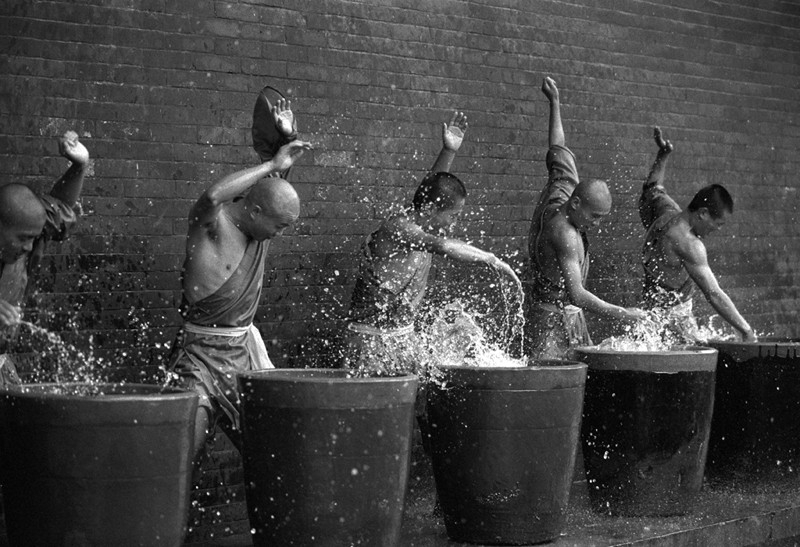 The monks of the Shaolin Temple