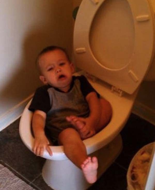 These Parents Turned Their Backs For A Second And… OOPS