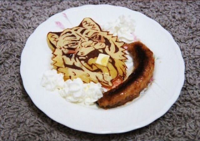 A Pancake That Is Too Cool to Eat