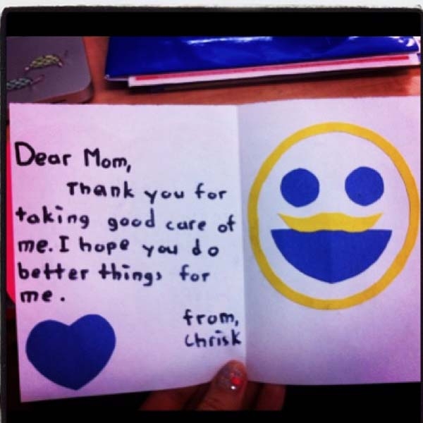 These Kids Wrote Brutally Honest Cards For Their Mothers