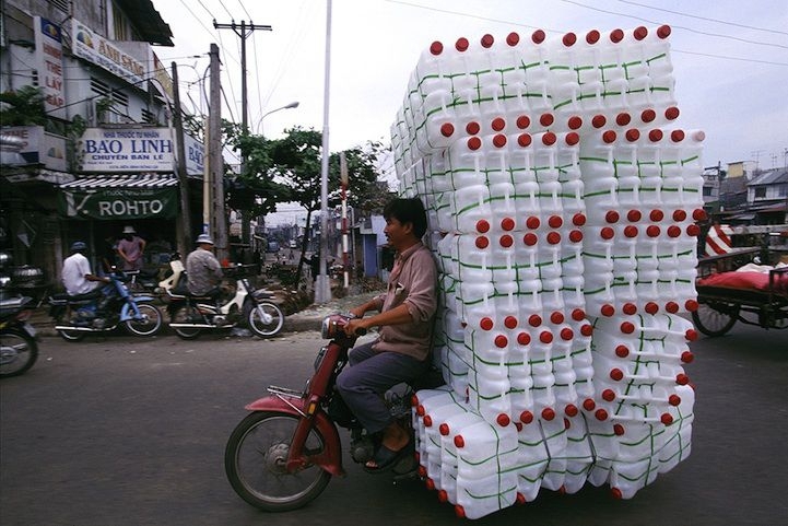 Vietnam's Motorbikes Carry Mind-Boggling Loads of Stuff