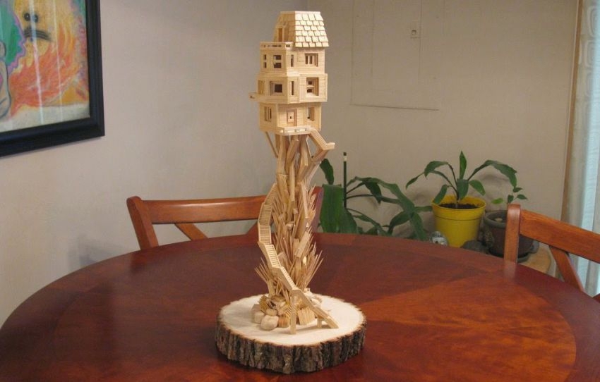 Toothpick City Art and Sculpture