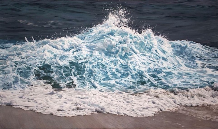 Photorealistic Pastel Drawings of the Maldives