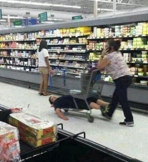 This Is What Happens When You Force Your Kids To Go Shopping With You