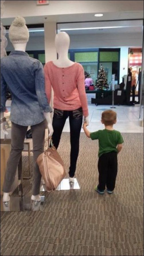 This Is What Happens When You Force Your Kids To Go Shopping With You