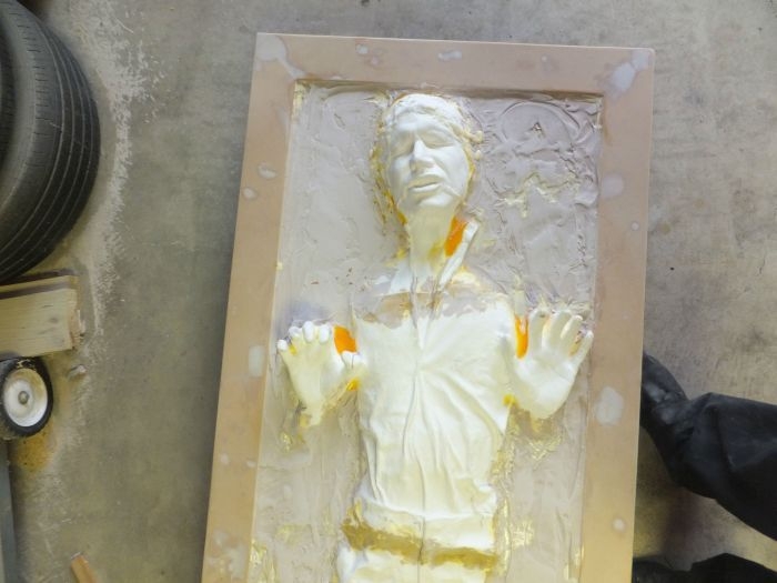 Awesome Replica Of Han Solo In Carbonite