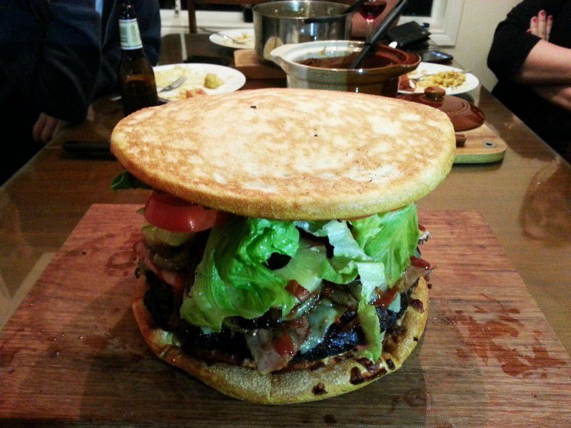 The ‘Mega Pizza Burger’