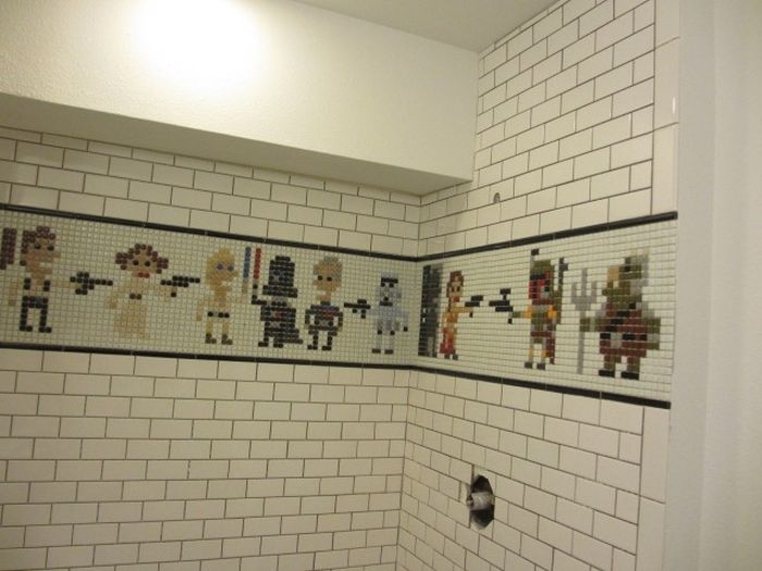 You Wish You Could Use This Star Wars Shower