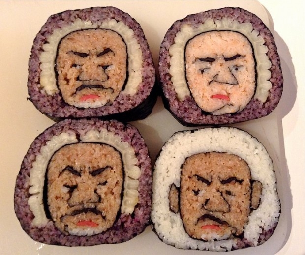 20 Pieces Of Sushi Roll Art That Give A New Meaning To "Raw Talent"