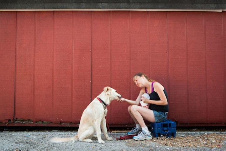Touching Portraits of Homeless People and Their Animal Companions