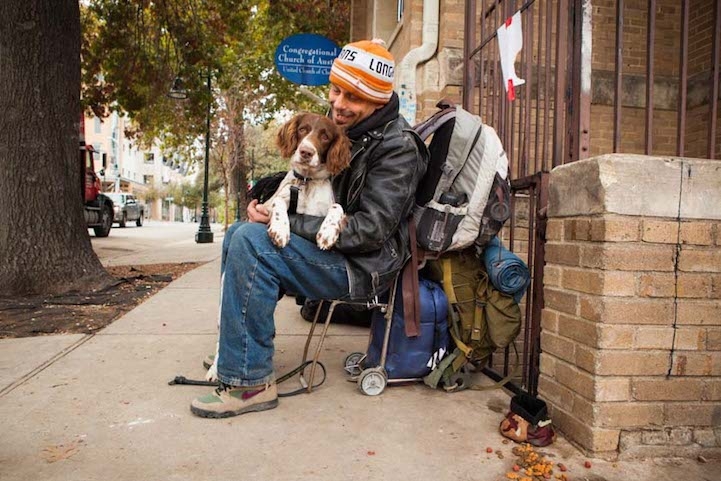 Touching Portraits of Homeless People and Their Animal Companions