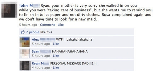 People Who Deeply Regret Friending Their Parents On Facebook*