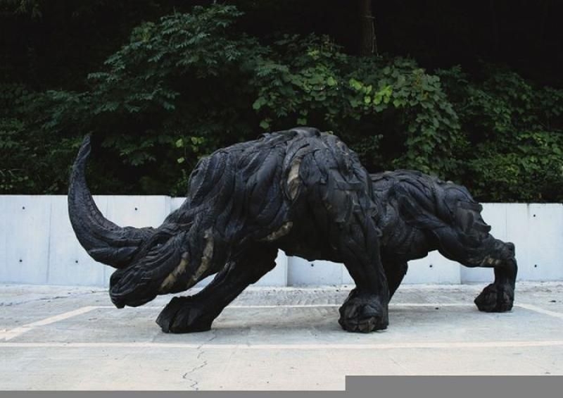 You Won’t Believe What This Artist Did With Your Old Tires. 