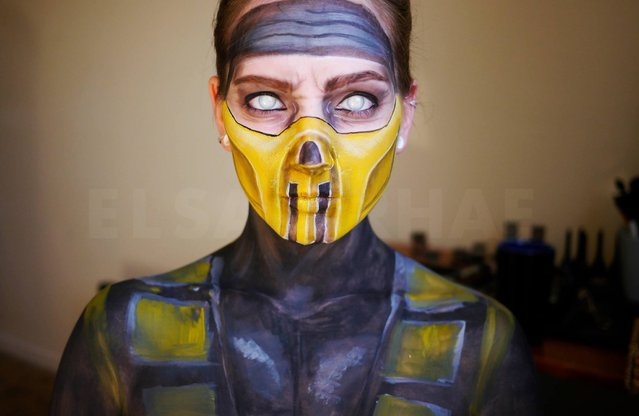 Face Painting by Elsa Rhae Pageler