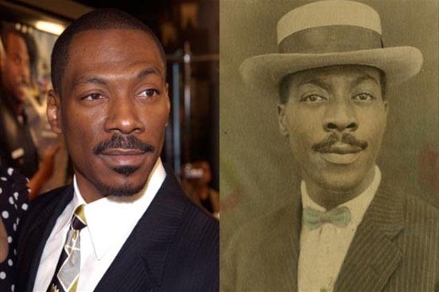 Celebrities and their historical doppelgängers 