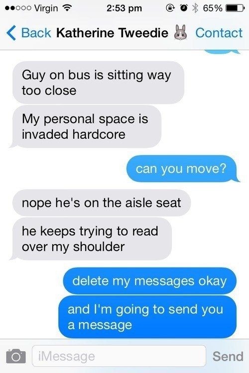 What To Do When Someone Watches You Text
