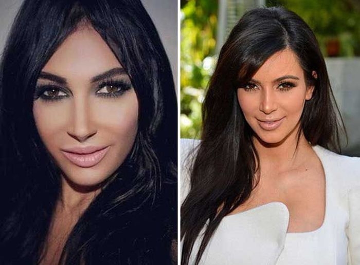 She Spent A Fortune To Look Like Kim Kardashian