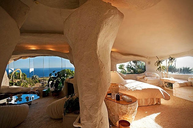 This Home Was Designed Like A Flintstones House For A Famous Celebrity