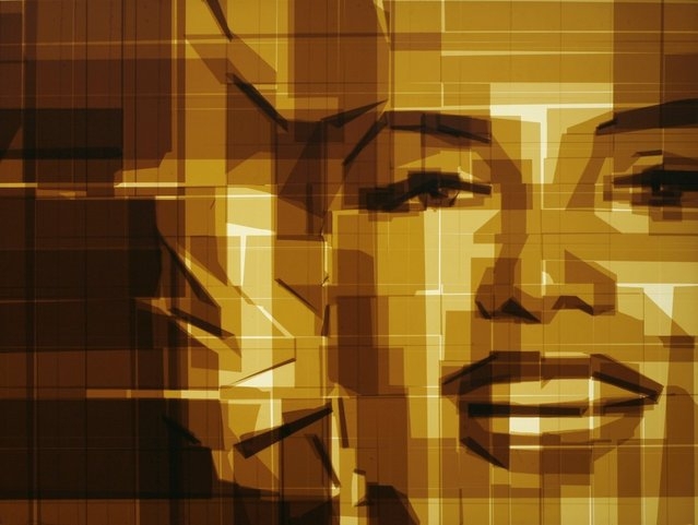 Portraits Out Of Packing Tape By Mark Khaisman