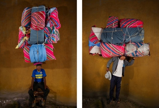 Photographer Asks "How Much Can You Carry On Your Head?"
