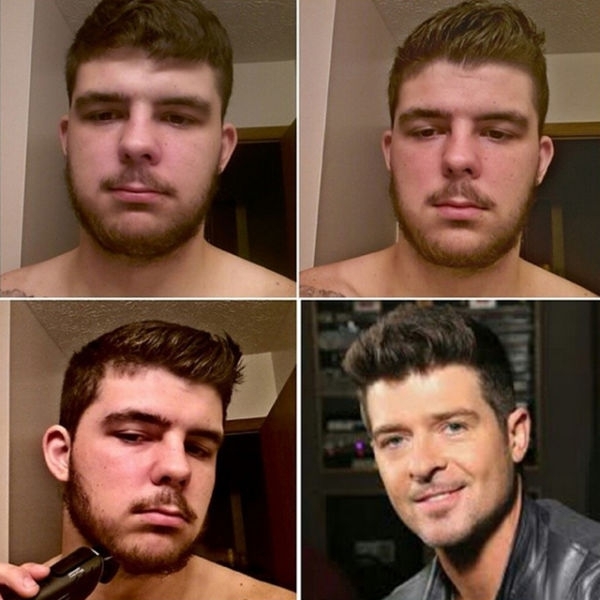 A Weird Trend of Guys Posting Makeup Transformation Pics on Instagram* 