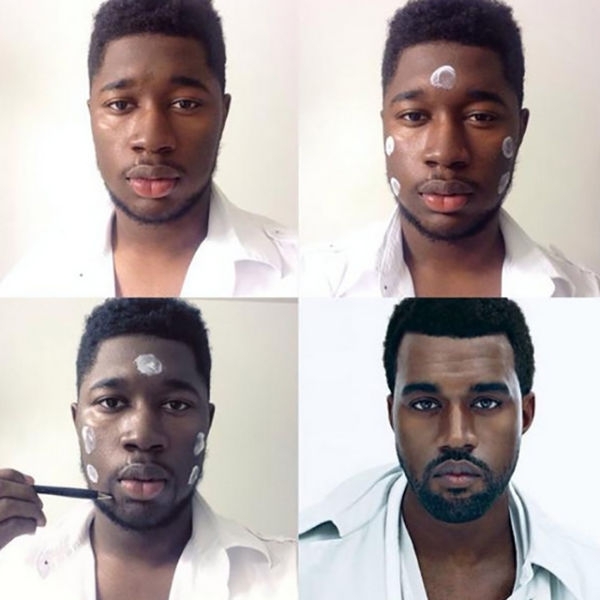 A Weird Trend of Guys Posting Makeup Transformation Pics on Instagram* 