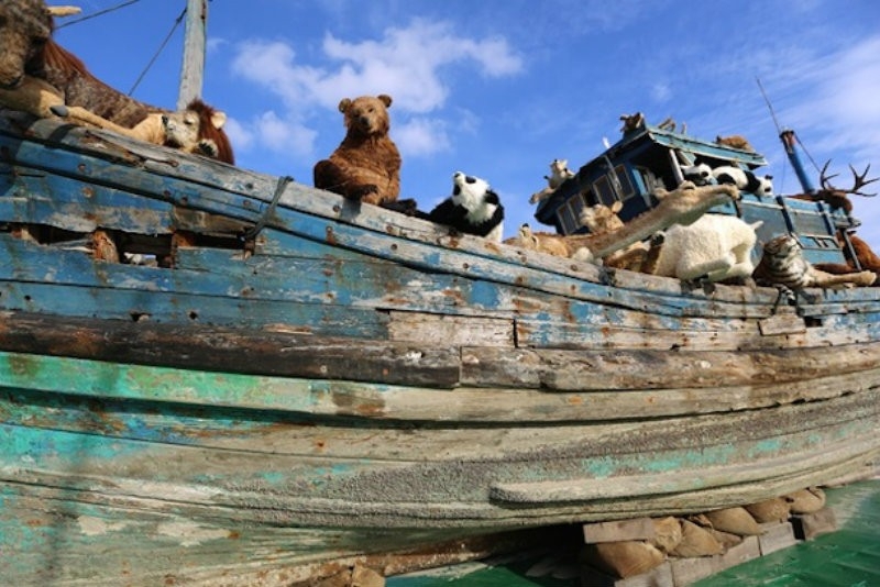 Why Is A Boat Full of Stuffed Animals Floating Around Shanghai?