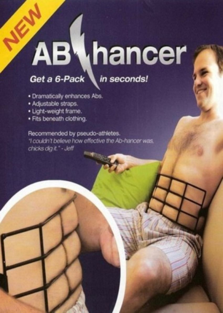 Real Fitness Products Designed for Gullible People