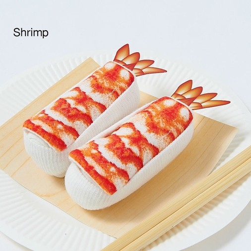 These Socks Look Like Real Sushi Pieces