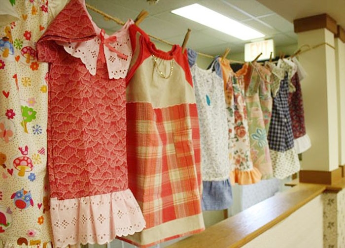 99-Year-Old Woman Spreads Love By Making Dresses For Children In Need