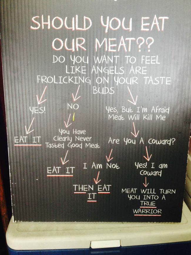 These 25 Restaurant Signs Are A Little Crazy, But Also Genius. These 25 Restaurant Signs Are A Little Crazy, But Also Genius.