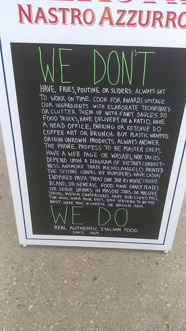 These 25 Restaurant Signs Are A Little Crazy, But Also Genius. These 25 Restaurant Signs Are A Little Crazy, But Also Genius.