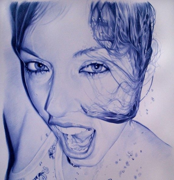 The things artists can do with a ballpoint pen