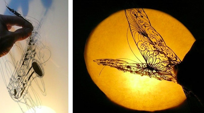 Artist Carves Beautiful Designs Into Delicate Sheets Of Paper
