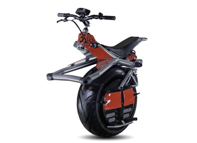 Genius One-Wheeled Motorcycle 