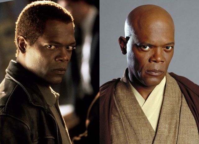 Celebs with and without hair is no subtle difference