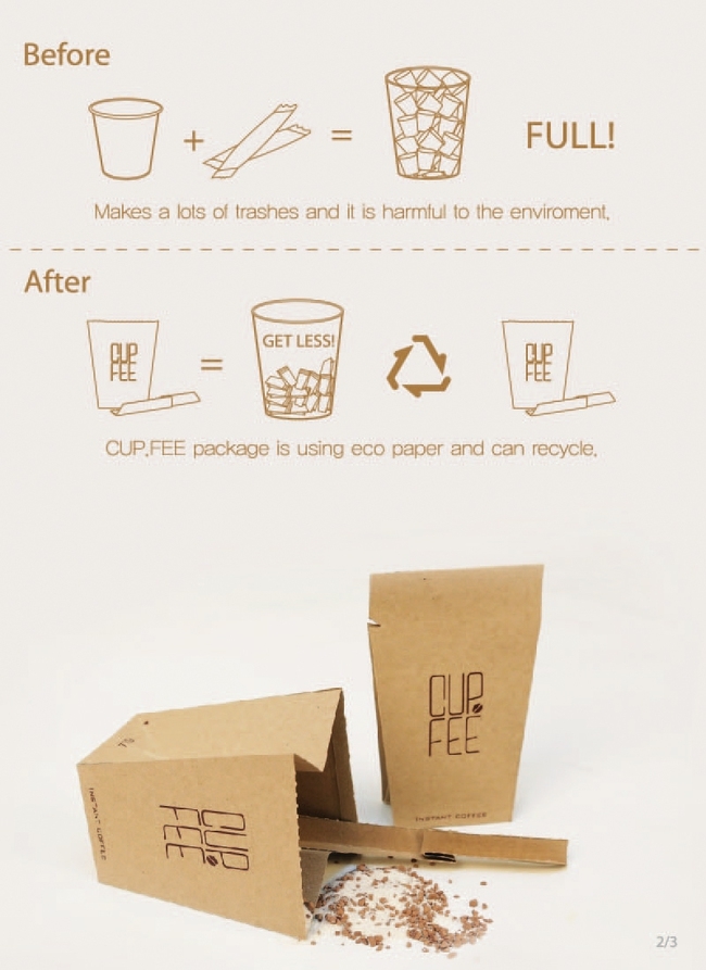 Eco-Friendly Coffee/Tea Mix Package