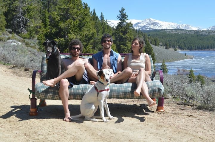 Three Friends, Two Dogs, One Futon: A Lighthearted Road Trip Series