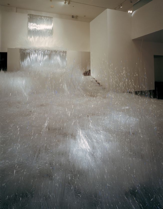 Artist Creates Fragile "Waterfalls" That Aren't Made Of Water