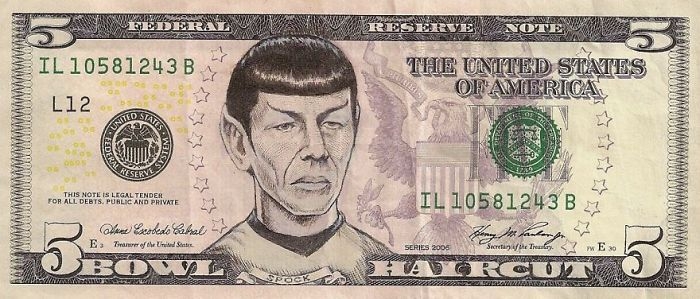 Dollar Bills Turned Into Portraits of American Icons