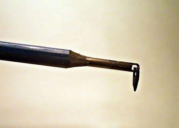 Tiny Sculptures Carved Into The Tip Of A Pencil By Recep Alcamli