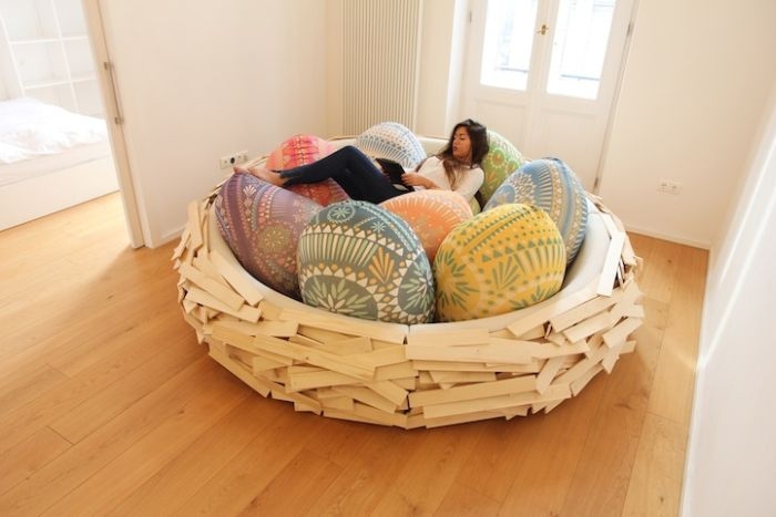 This Human Sized Nest Is The Cure For The Common Couch