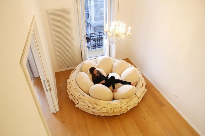 This Human Sized Nest Is The Cure For The Common Couch